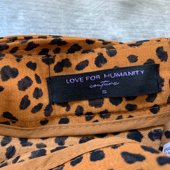 Burnt orange pattern skirt - Picture 4 of 4